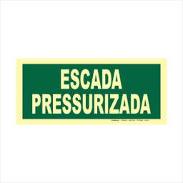 placa escada pressurizada - pp 0536
